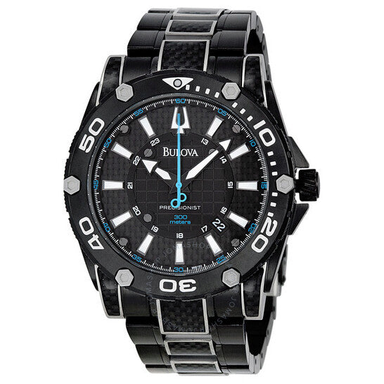 Precisionist Champlain Black Ion-plated Men's Watch 98B153