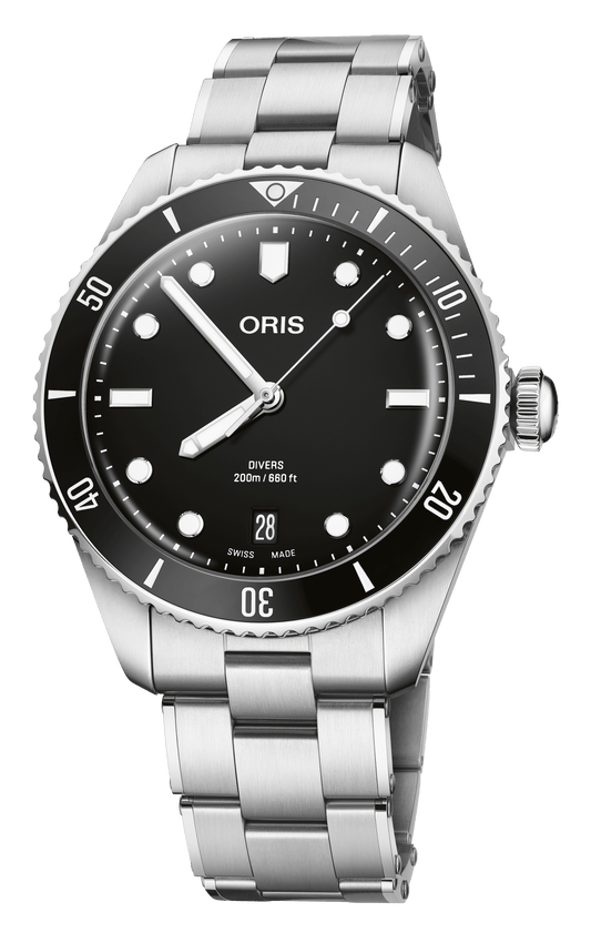 Oris Divers Date Automatic Watch 01 733 7795 4054-Set