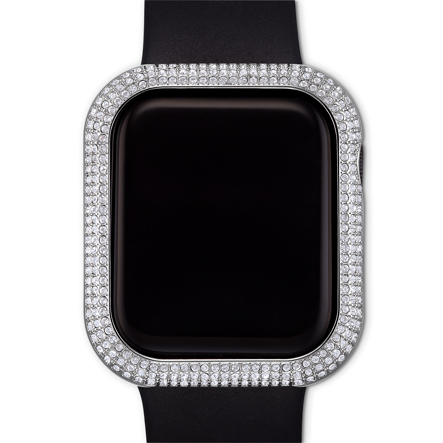 Sparkling case, For Apple Watch® Series 4 & 5, 40 mm, Silver tone 5572573