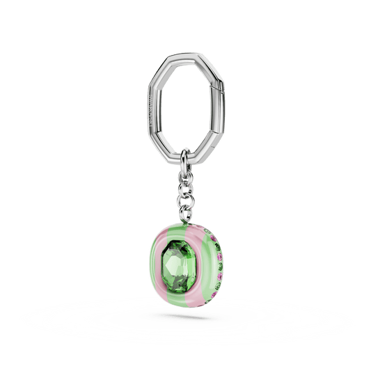 Key ring, Octagon cut, Multicolored, Rhodium plated 5713886