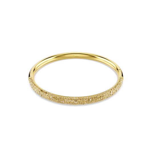 Sublima bangle, Snow pavé, Gold tone, Gold-tone plated 5723337
