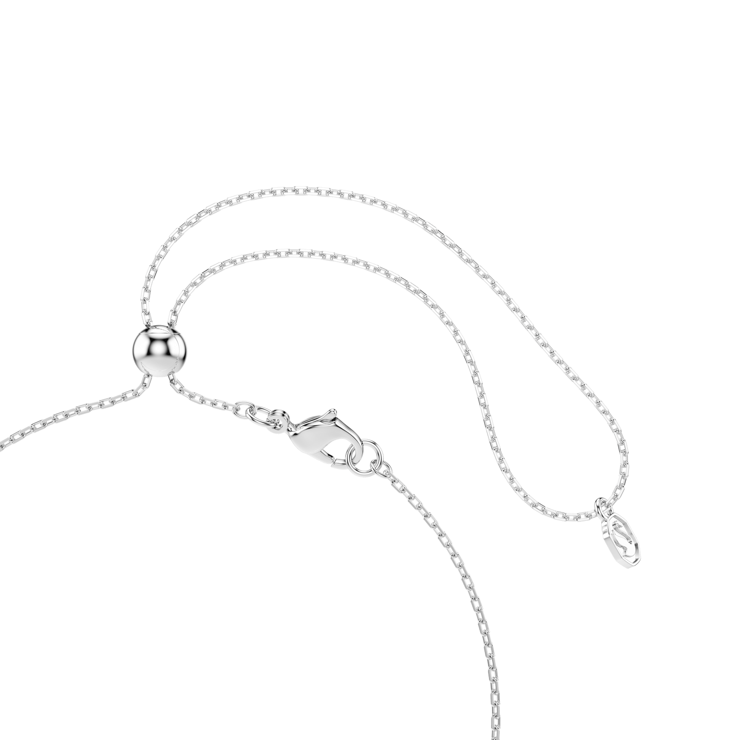 Ariana Grande x Swarovski Y necklace, Mixed cuts, Dragonfly, Multicolored, Rhodium plated 5749183