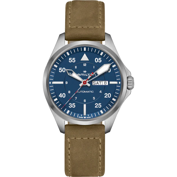 KHAKI AVIATION PILOT DAY DATE AUTO - AIR-GLACIERS EDITION H64655941