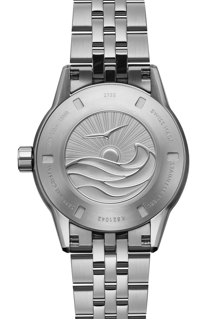Freelancer Diver White Dial Bracelet Watch, 36mm 2755-ST3-30001