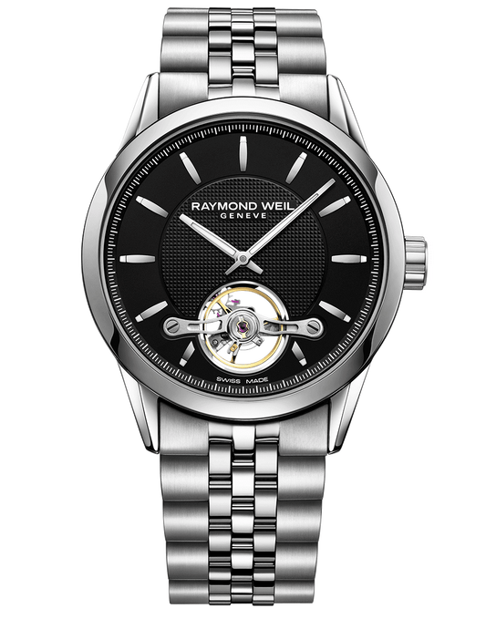 Raymond Weil Freelancer Automatic Black Dial Stainless Steel Men's Watch