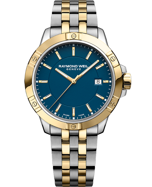 Raymond Weil Tango Classic 41 mm, Blue Dial 8160-STP-50041
