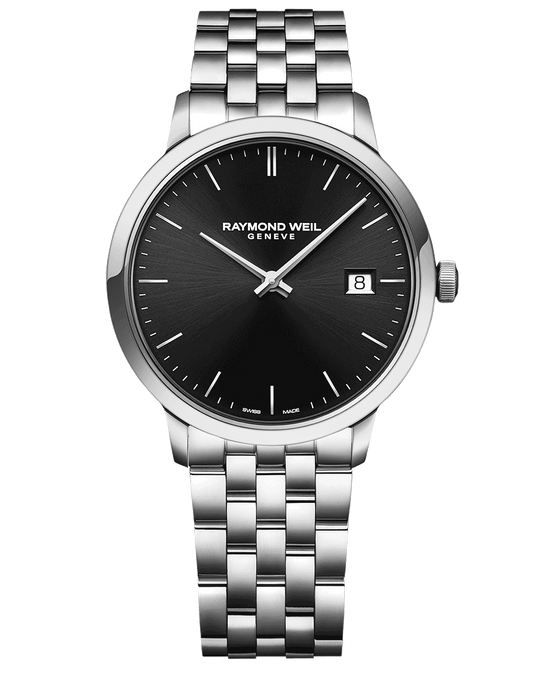 Raymond Weil Toccata Quartz Black Dial Men's Watch