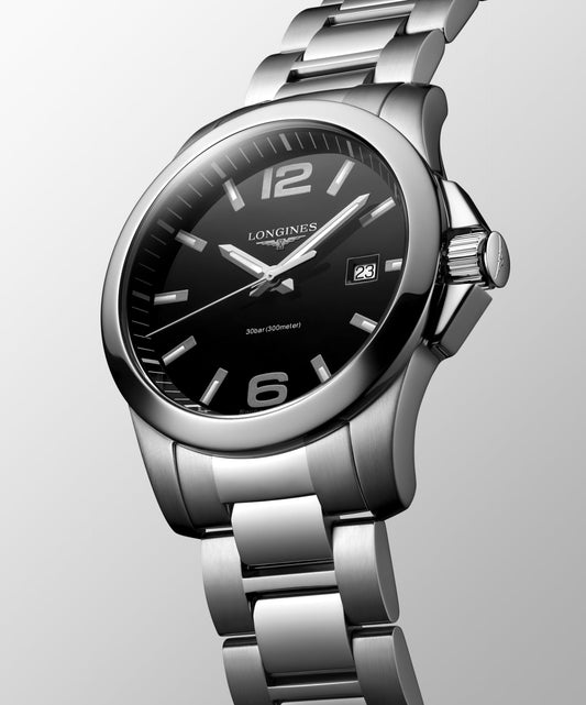 Conquest Quartz Watch L3.759.4.58.6