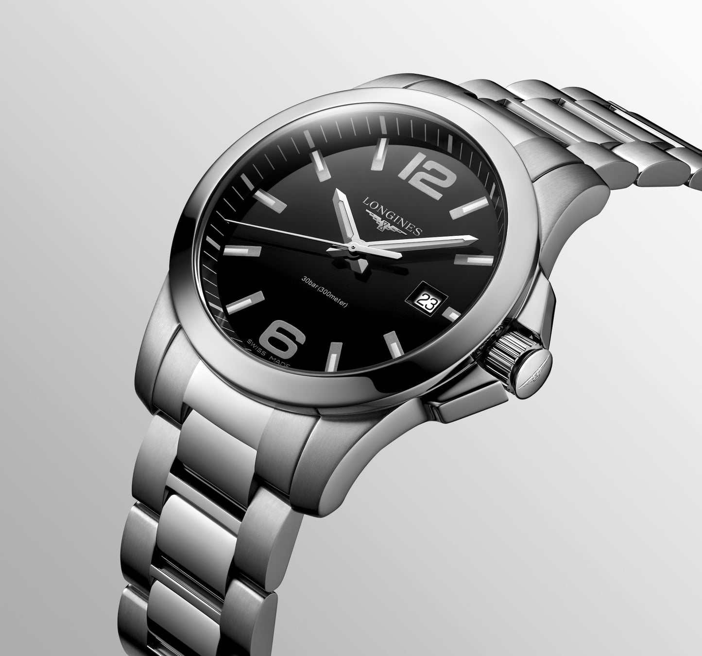 Conquest Quartz Watch L3.759.4.58.6
