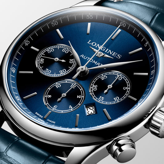Master Collection Chronograph Automatic Watch L2.859.4.92.0