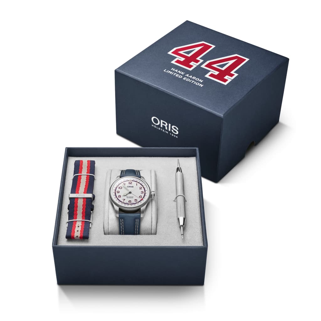 Oris Hank Aaron Limited Edition Automatic Watch 01 754 7785 4081-Set