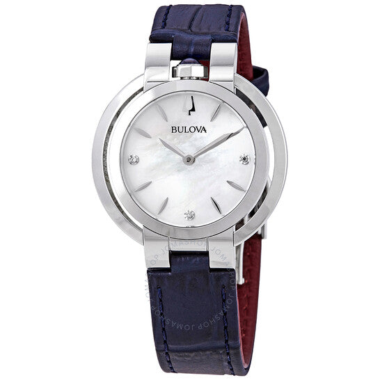 Rubaiyat Quartz Mother of Pearl Dial Ladies Watch 96P196