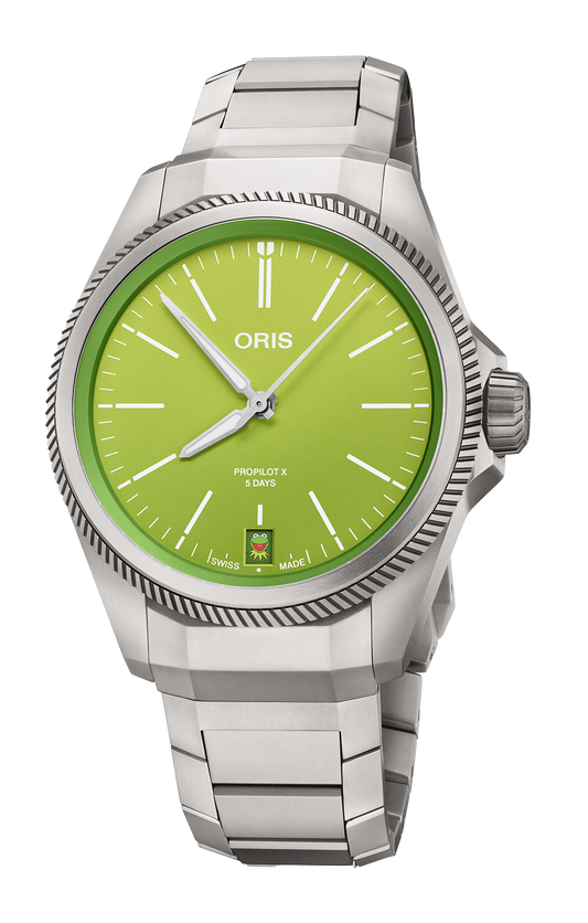 Oris ProPilot X Kermit Edition Automatic Watch 01 400 7778 7157-Set