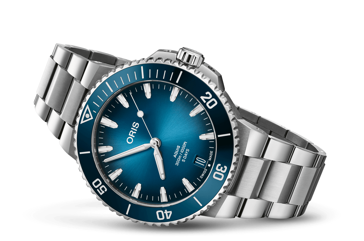 Oris Aquis Date Calibre 400 Automatic Watch 01 400 7790 4135-07 8 23 02PEB