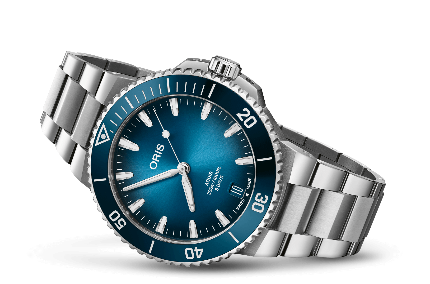 Oris Aquis Date Calibre 400 Automatic Watch 01 400 7790 4135-07 8 23 02PEB