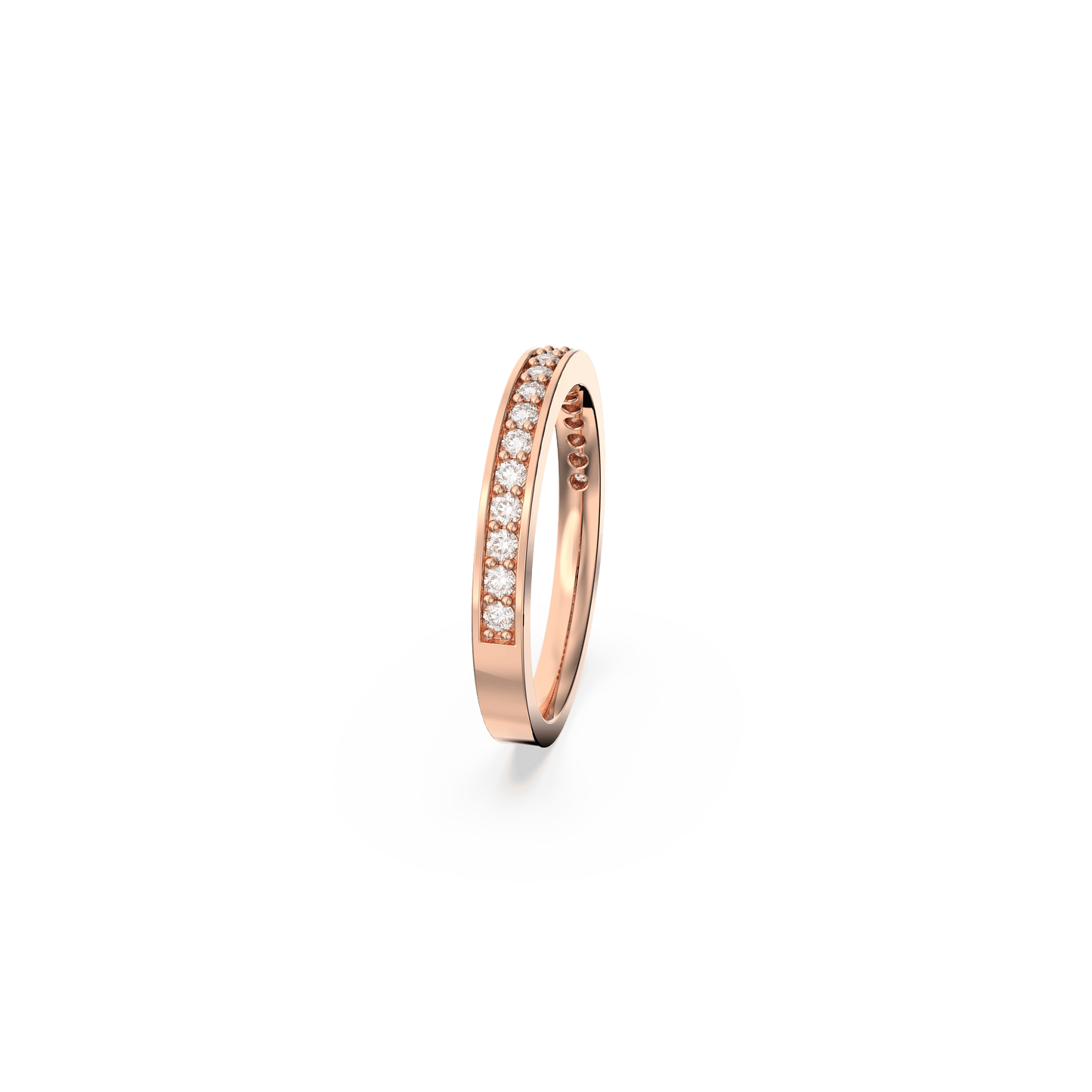 Matrix ring, White, Rose gold-tone plated 5032898