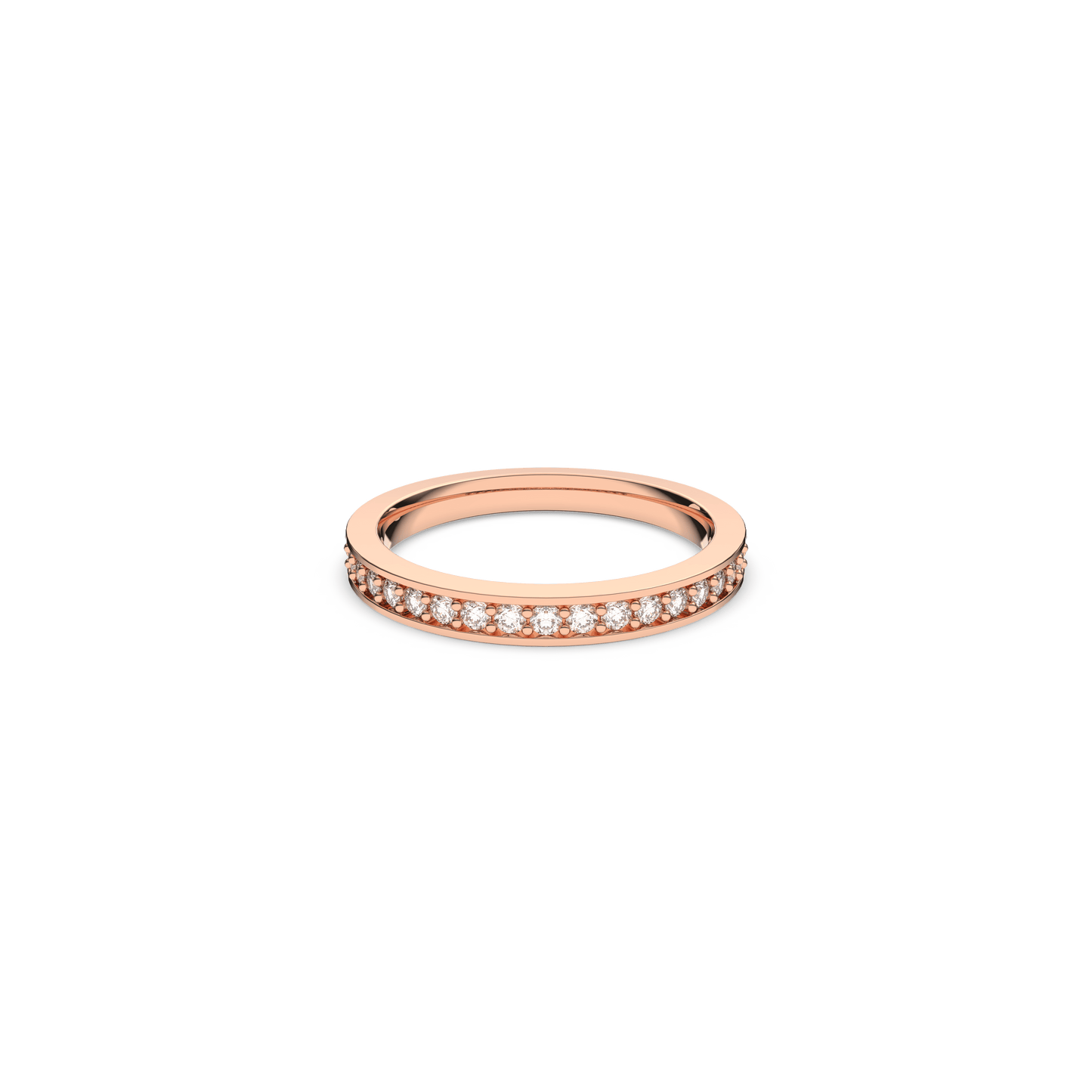 Matrix ring, White, Rose gold-tone plated 5032901