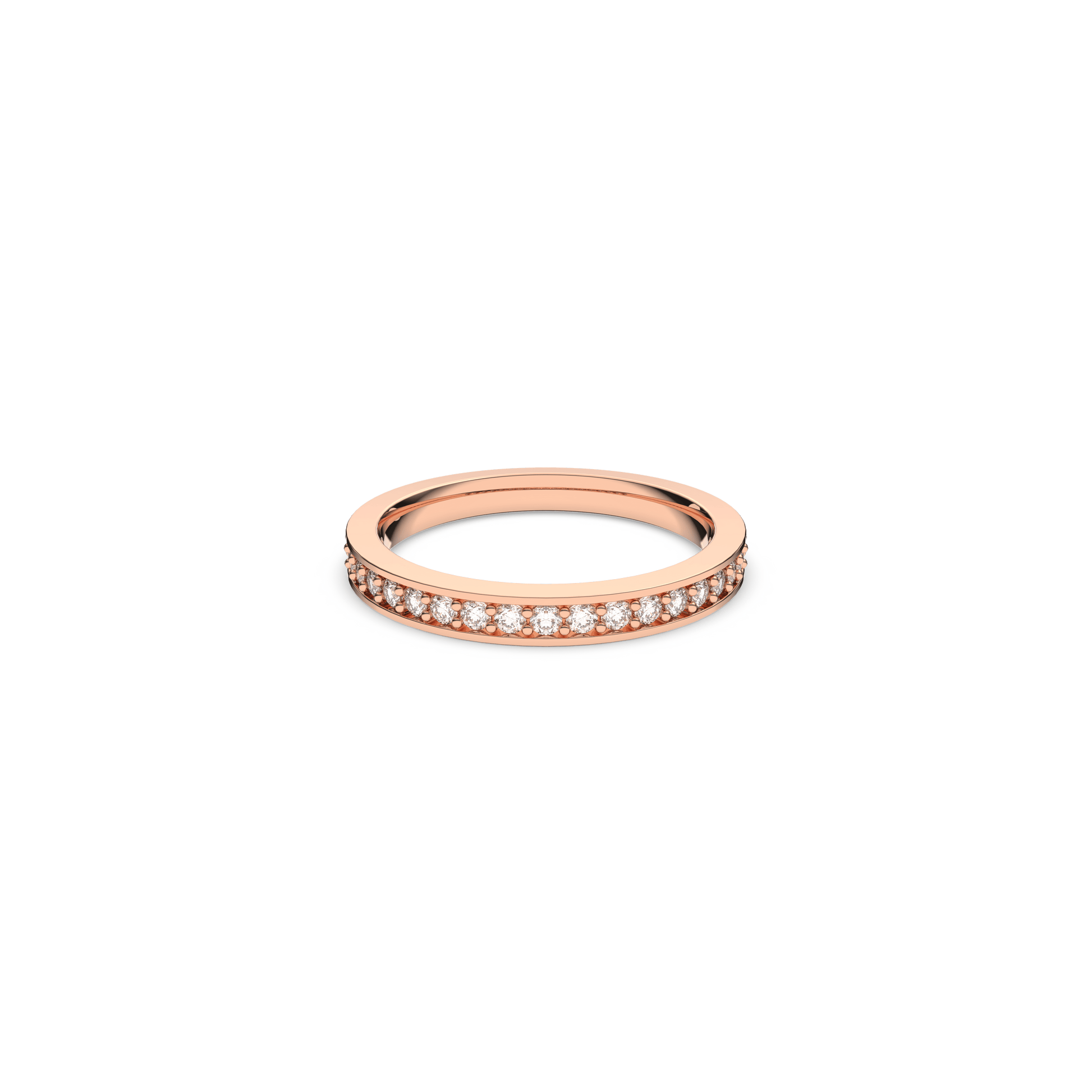 Matrix ring, White, Rose gold-tone plated 5032902