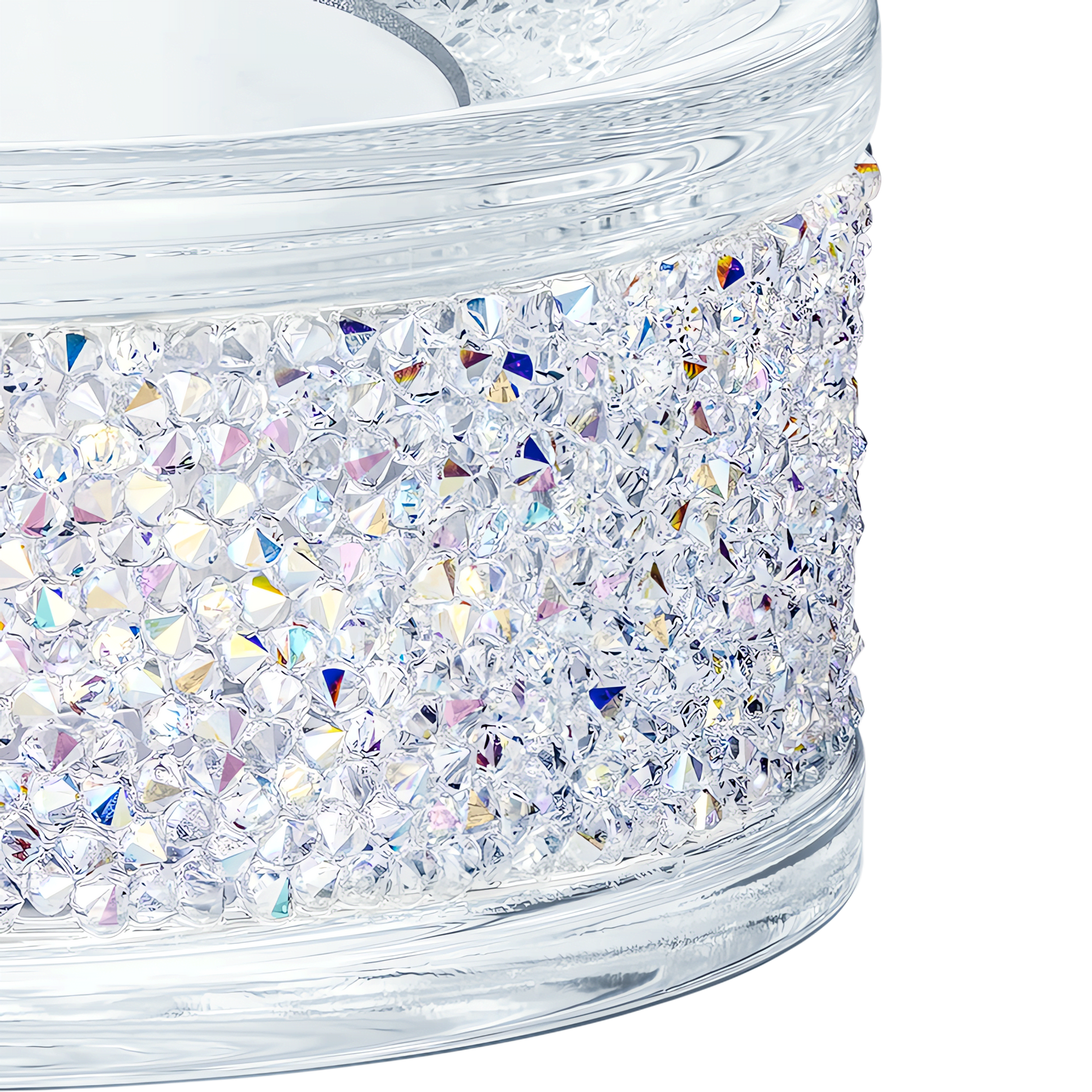 Shimmer tea light holder, Purple 5428722