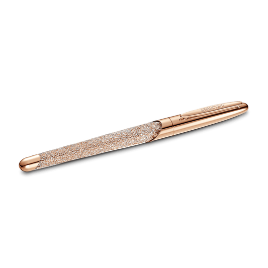 Crystalline rollerball pen, Rose gold tone, Rose gold-tone plated 5534325