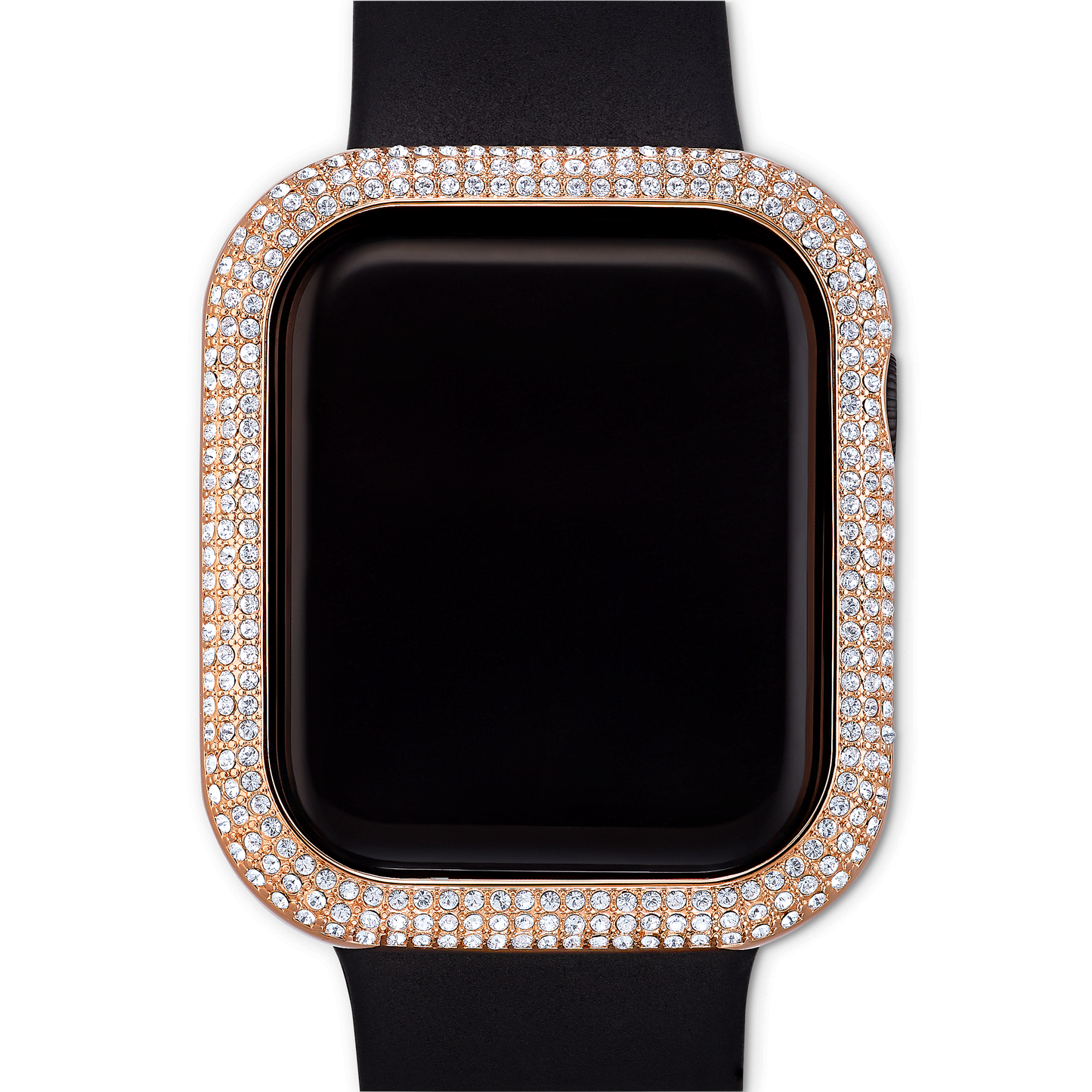 Sparkling case, For Apple Watch® Series 4 & 5, 40 mm, Rose gold tone 5572574