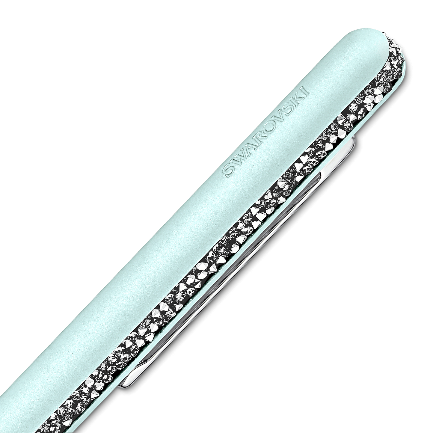 Shimmer ballpoint pen, Green, Green lacquered, Chrome plated 5595671