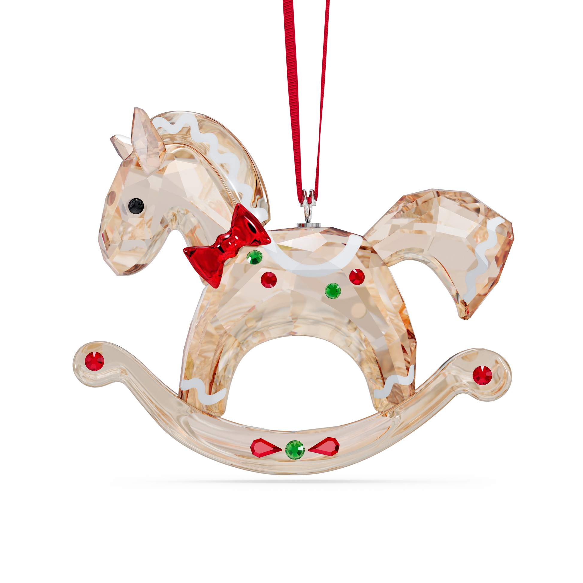 Holiday Cheers Gingerbread Rocking Horse Ornament 5627608