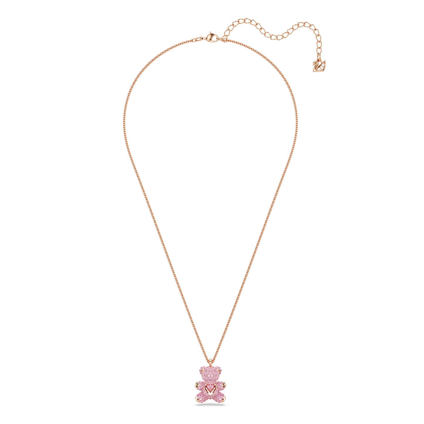 Teddy pendant, Bear, Pink, Rose gold-tone plated 5642976