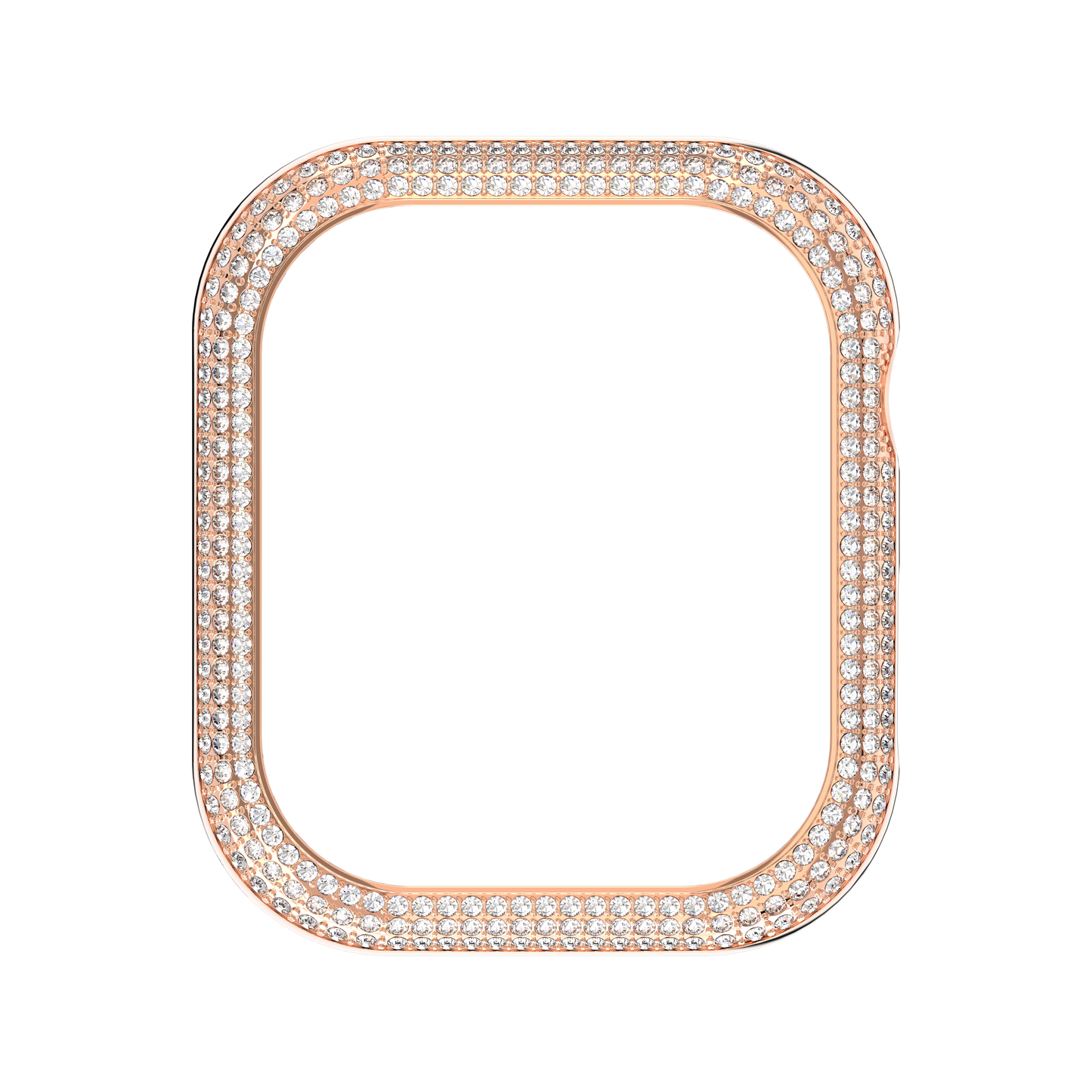 Sparkling case, For Apple Watch® Series 7, 41 mm, Rose gold tone 5663568