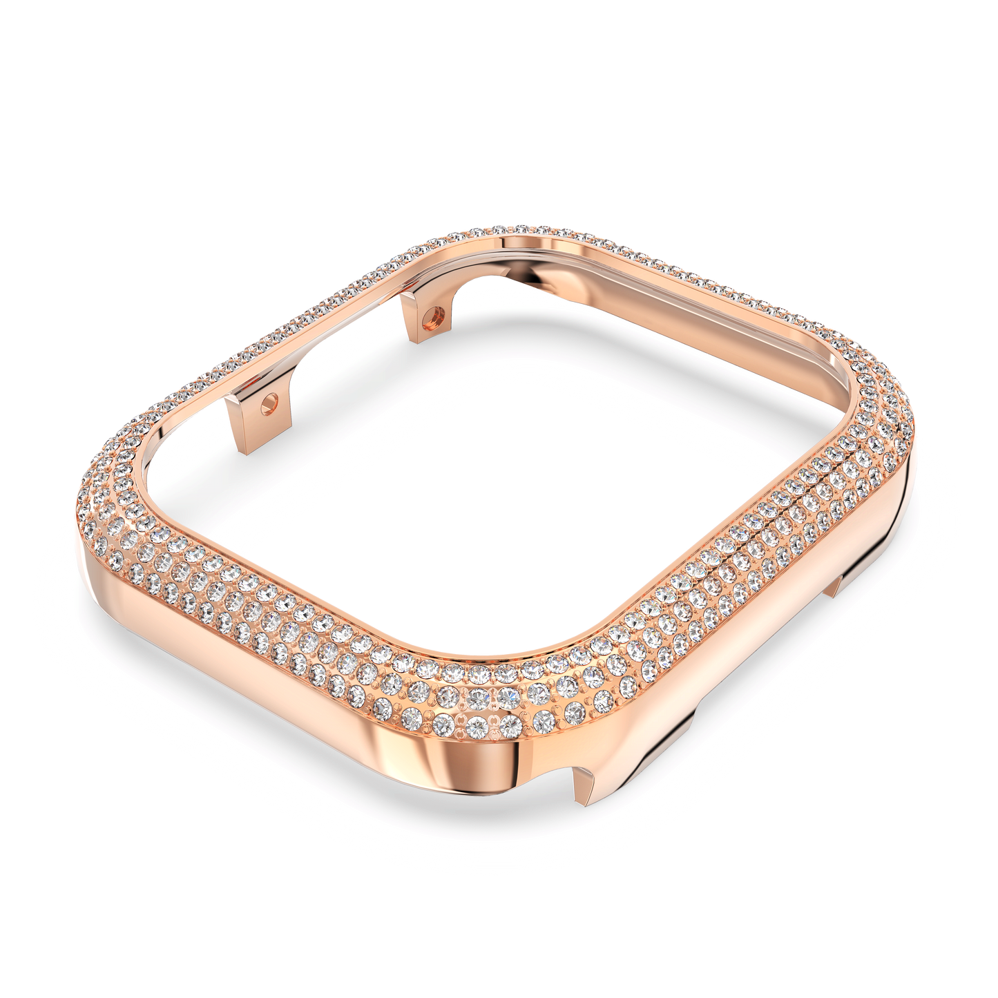 Sparkling case, For Apple Watch® Series 7, 41 mm, Rose gold tone 5663568