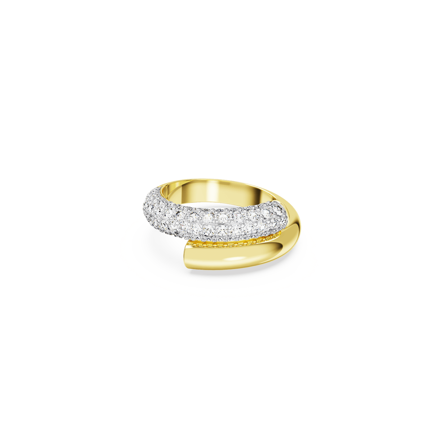 Dextera ring, White, Gold-tone plated 5668814