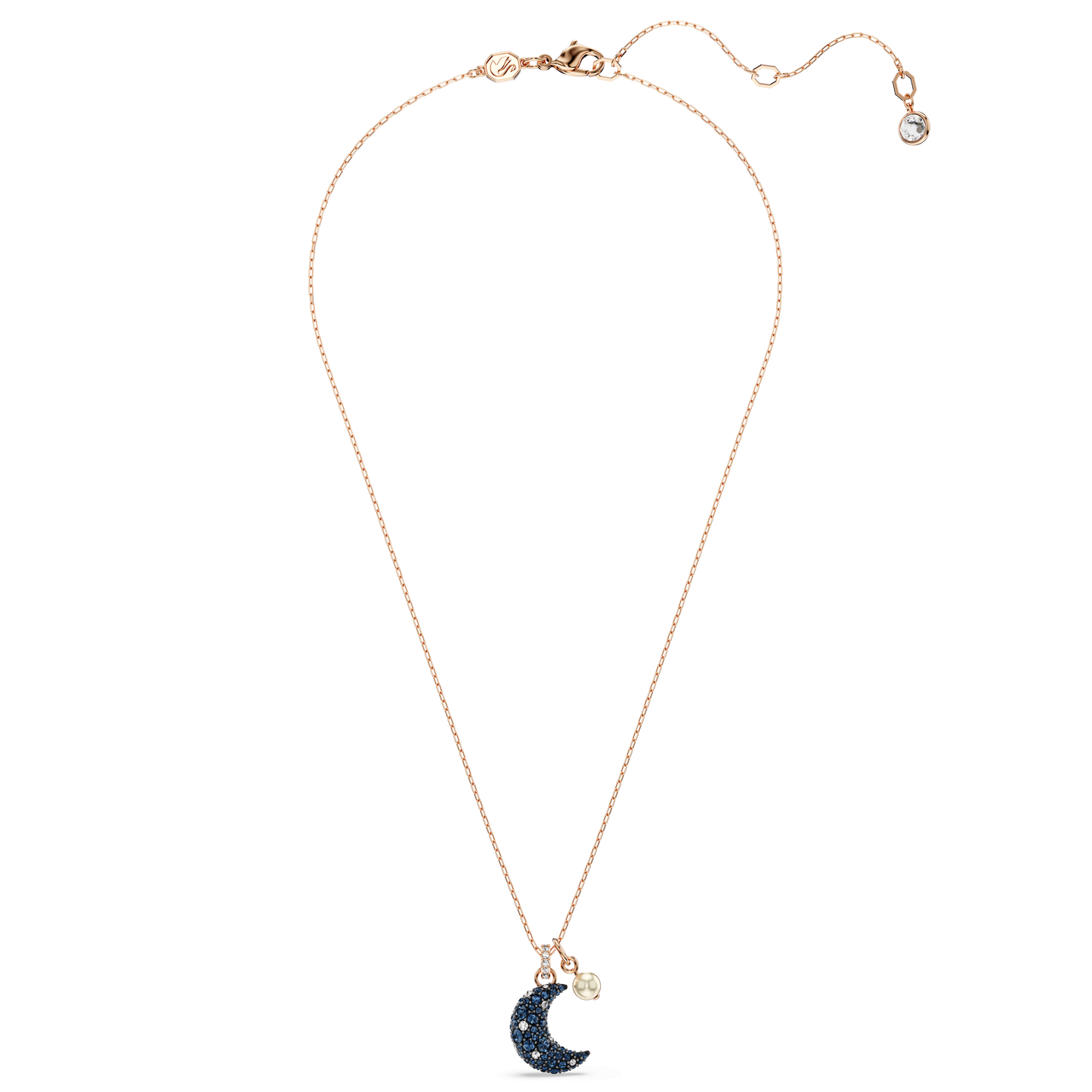 Sublima pendant, Crystal pearl, Moon, Multicolored, Rose gold-tone plated 5671585