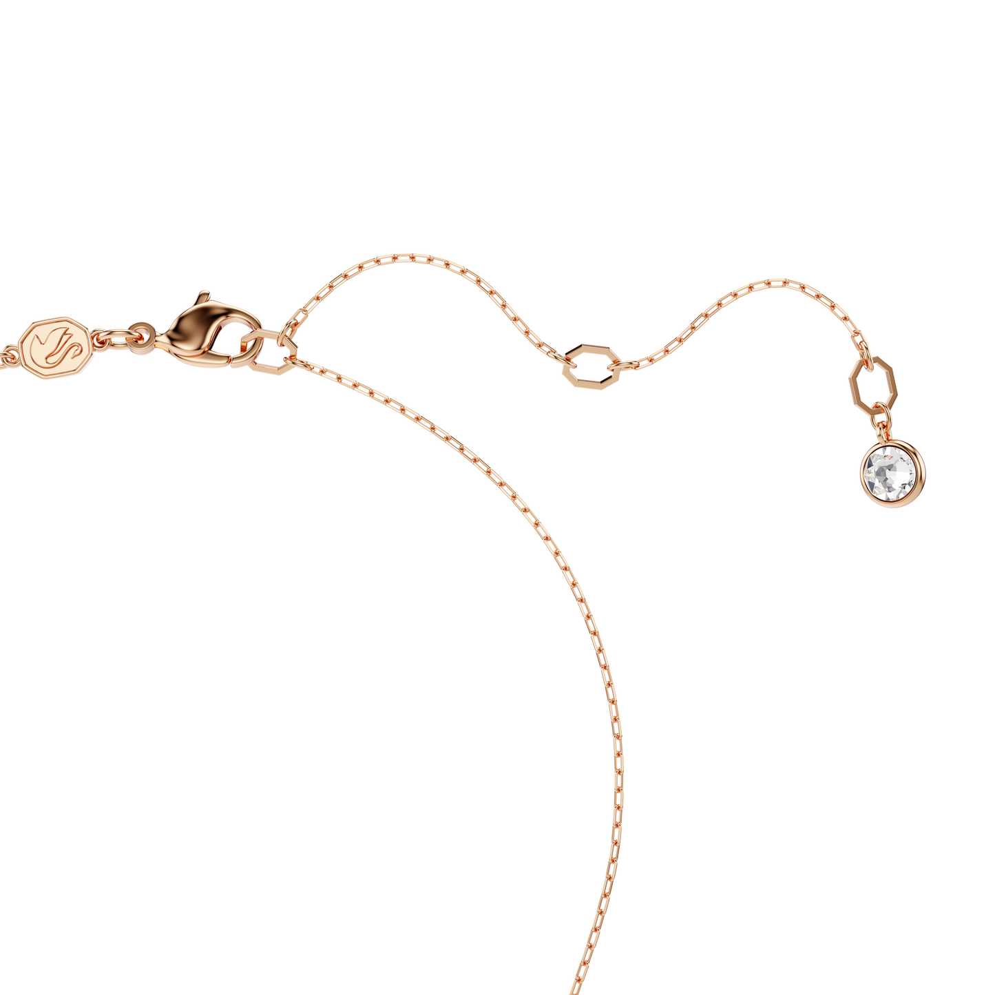 Sublima pendant, Crystal pearl, Moon, Multicolored, Rose gold-tone plated 5671585