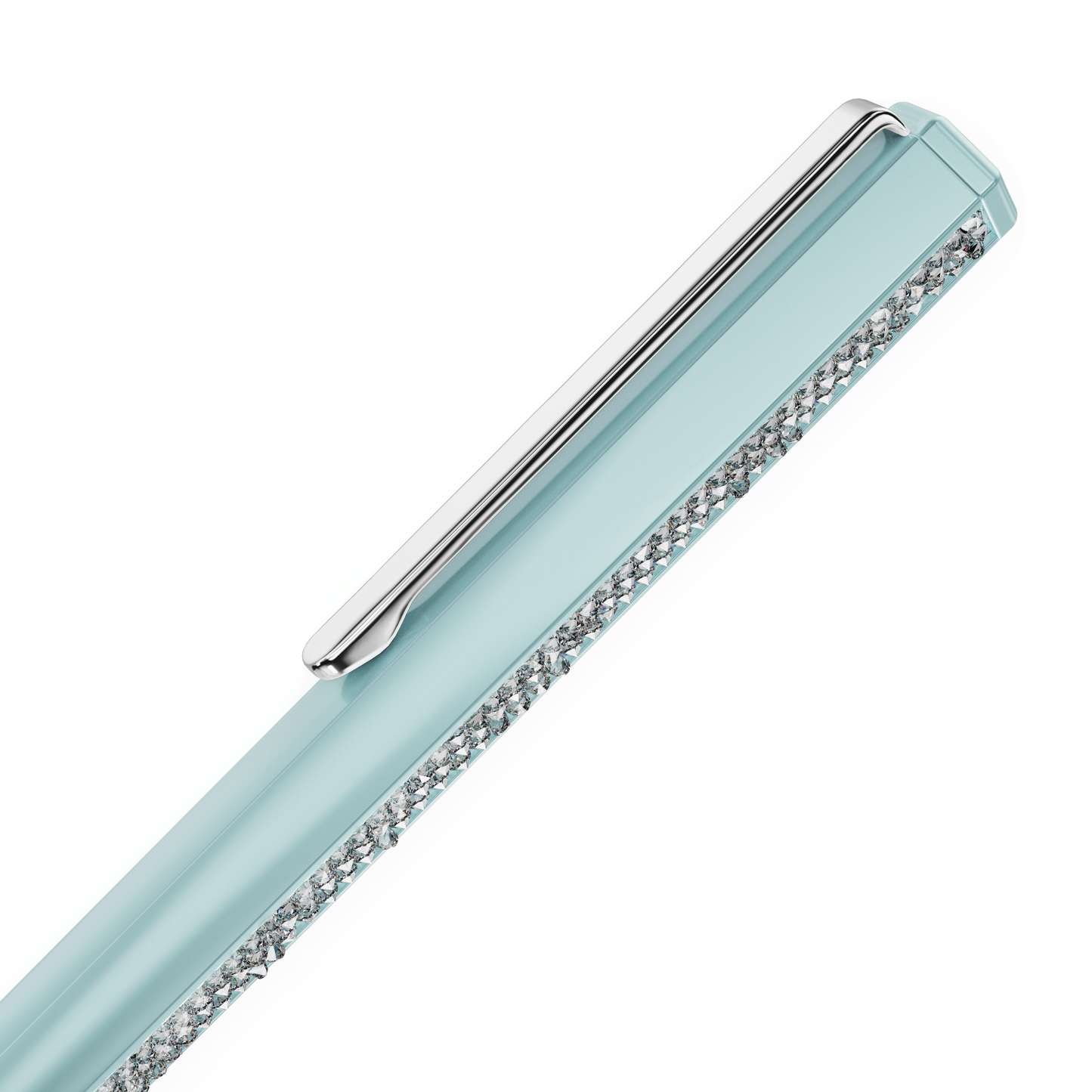 Shimmer ballpoint pen, Blue lacquered, Chrome plated 5678190