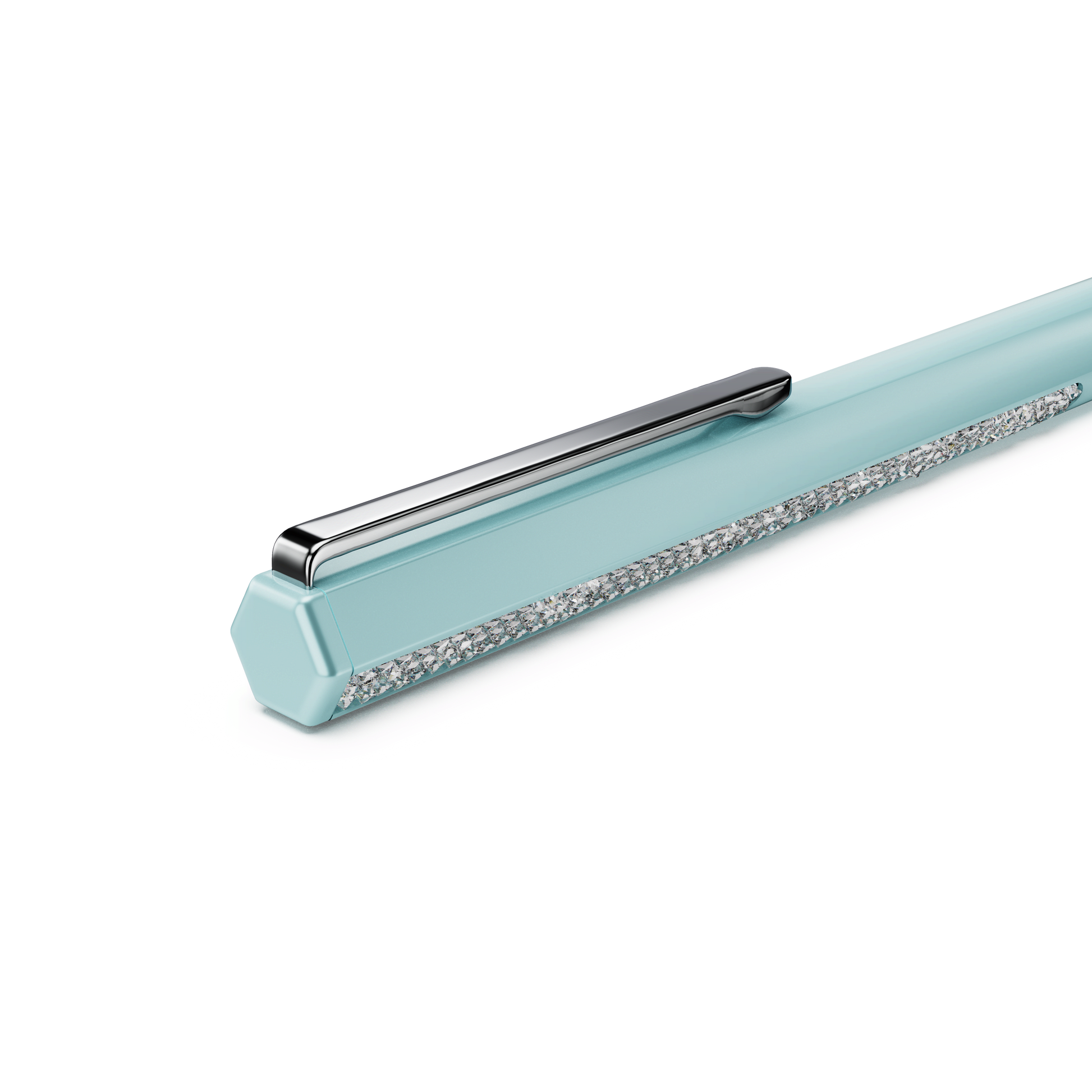Shimmer ballpoint pen, Blue lacquered, Chrome plated 5678190