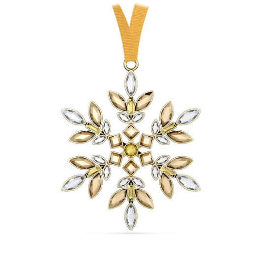 Swarovski Gema Holiday Ornament, Yellow