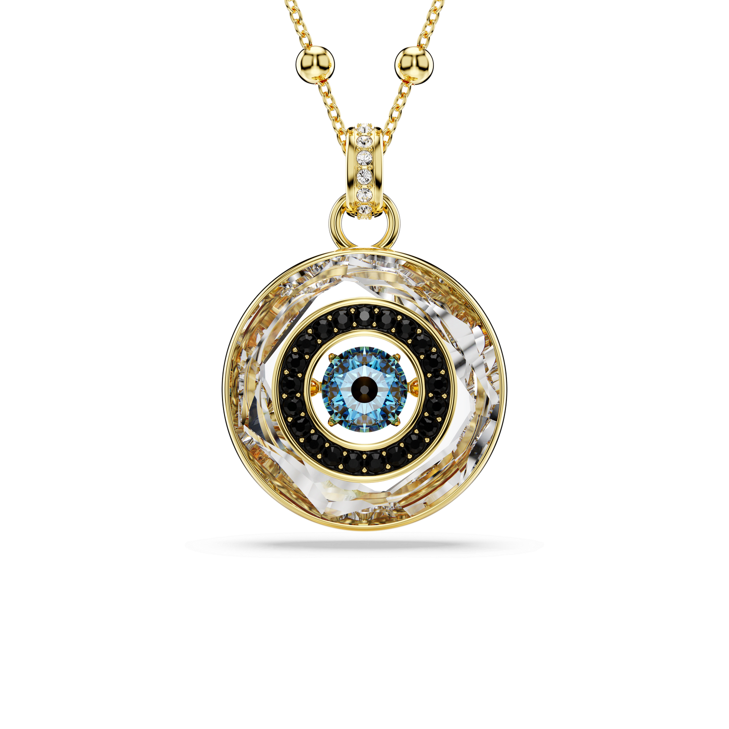 Symbolica pendant, Evil eye, Medium, Multicolored, Gold-tone plated 5692166