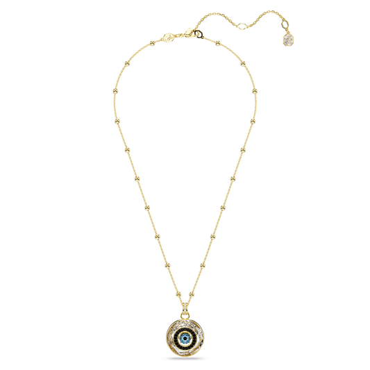 Symbolica pendant, Evil eye, Medium, Multicolored, Gold-tone plated 5692166