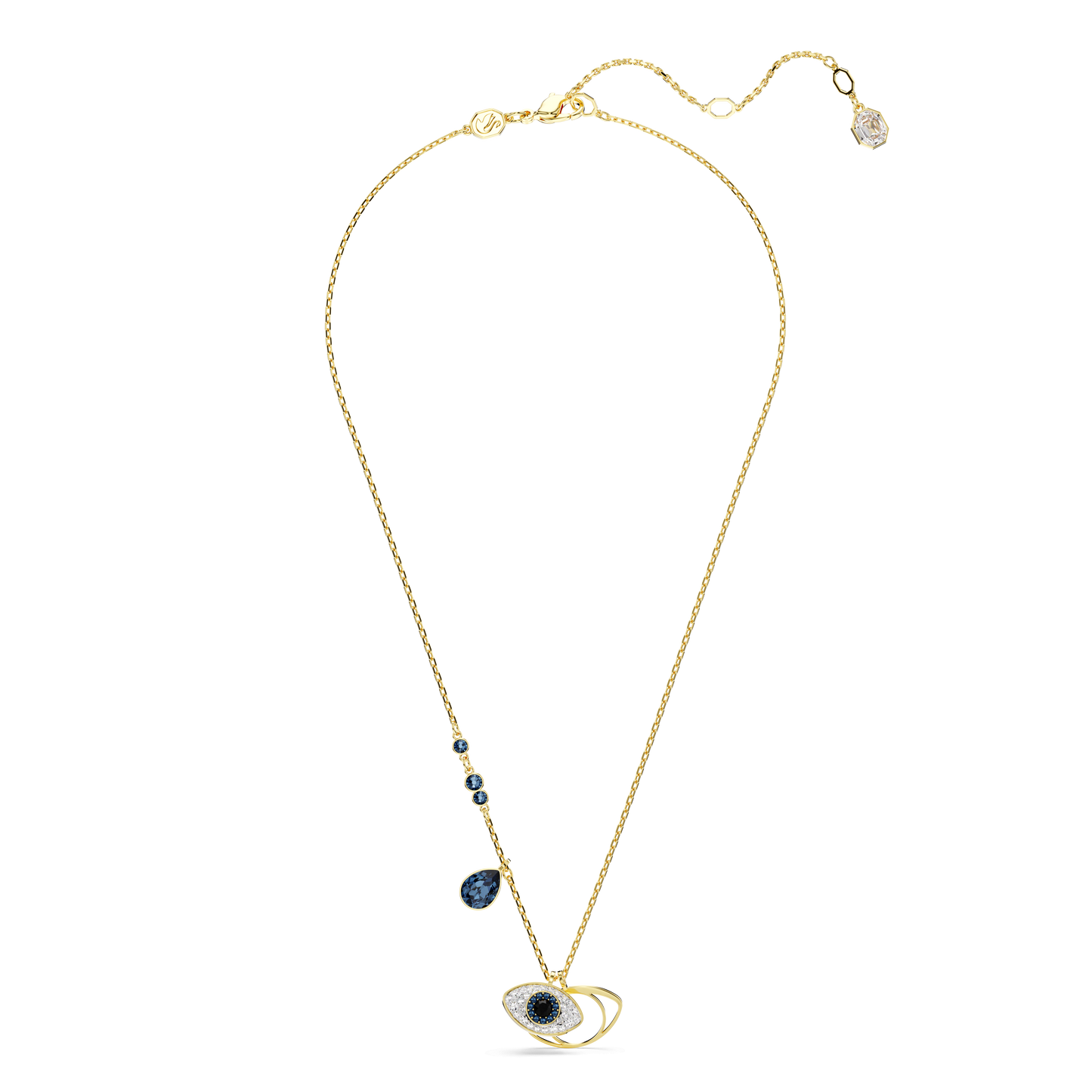 Symbolica pendant, Evil eye, Blue, Gold-tone plated 5692178