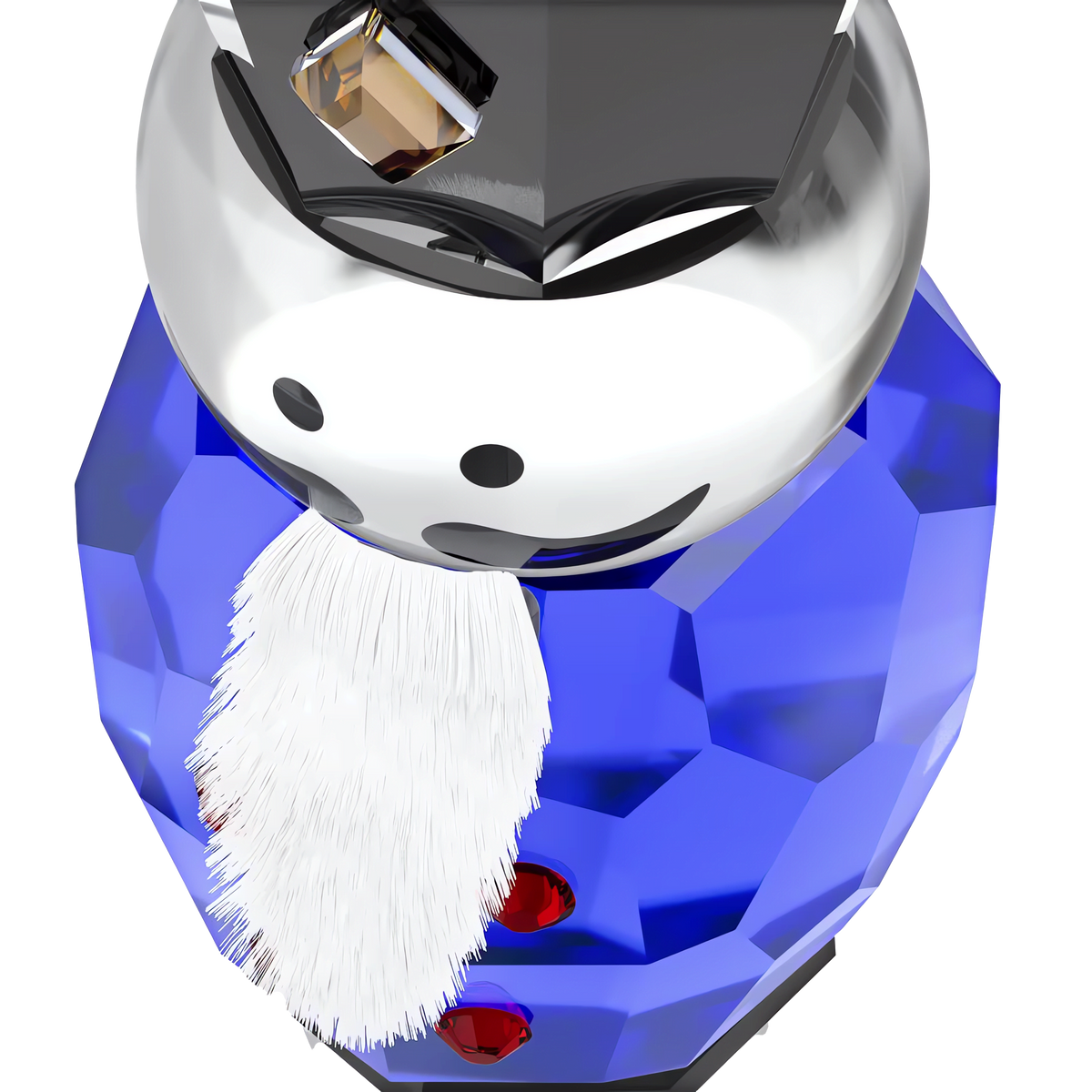 Holiday Cheers Nutcracker Ornament, Blue