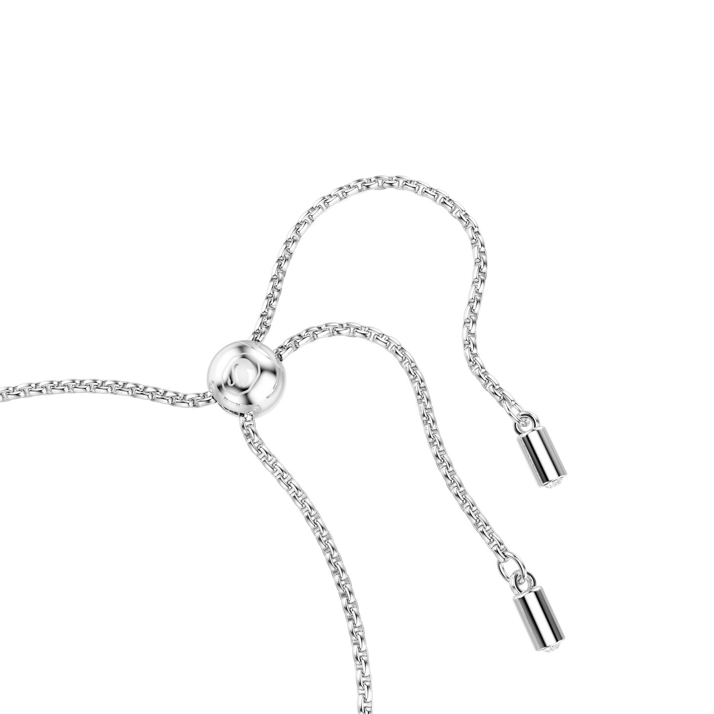 Imber bracelet, Mixed round cuts, White, Rhodium plated 5705451