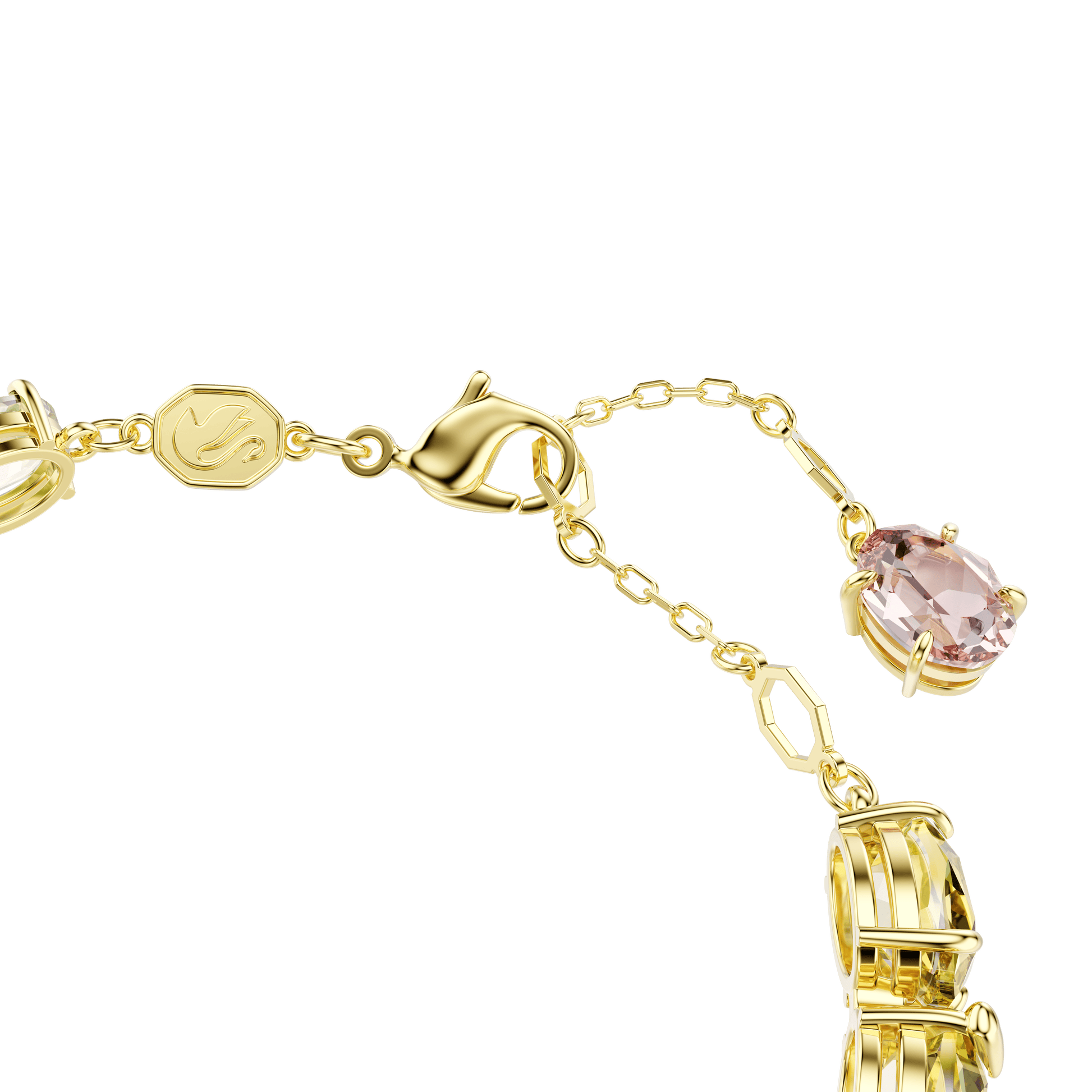 Gema bracelet, Mixed cuts, Multicolored, Gold-tone plated 5705808