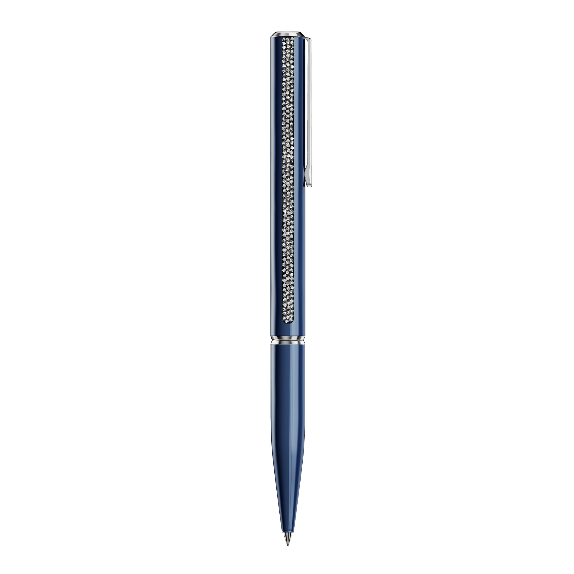 Shimmer ballpoint pen, Blue, Blue lacquered, Chrome plated 5707709