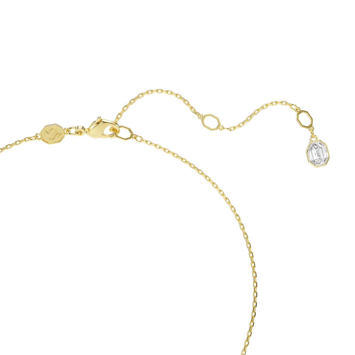 Idyllia pendant, Mixed cuts, Flower, Blue, Gold-tone plated 5709029