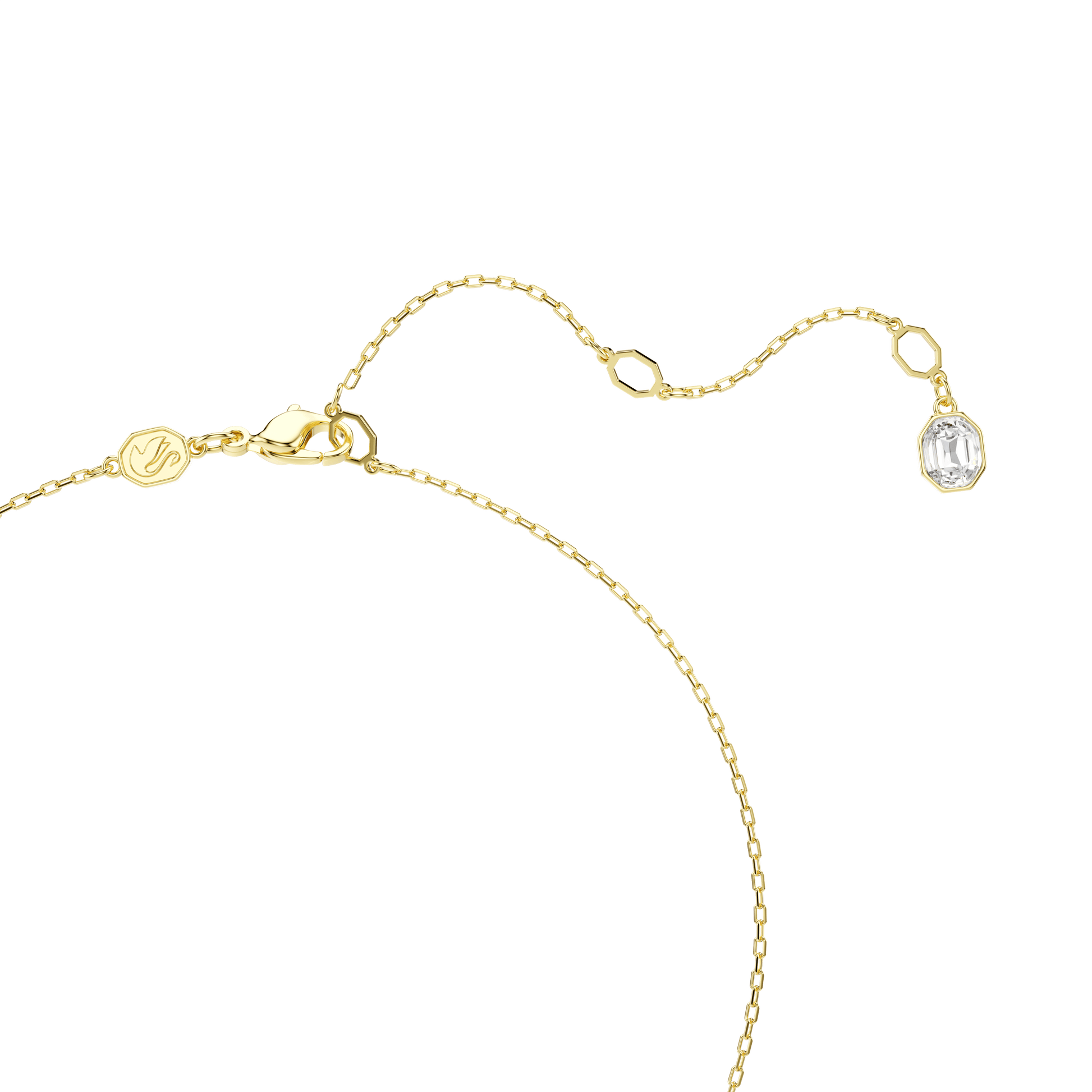 Idyllia pendant, Mixed cuts, Pavé, Butterfly, Multicolored, Gold-tone plated 5709950