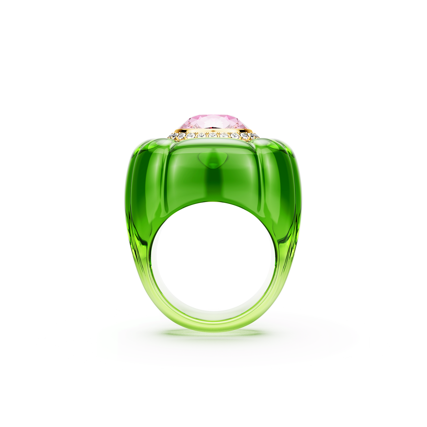 Dulcis cocktail ring, Cushion cut, Pavé, Multicolored 5709972