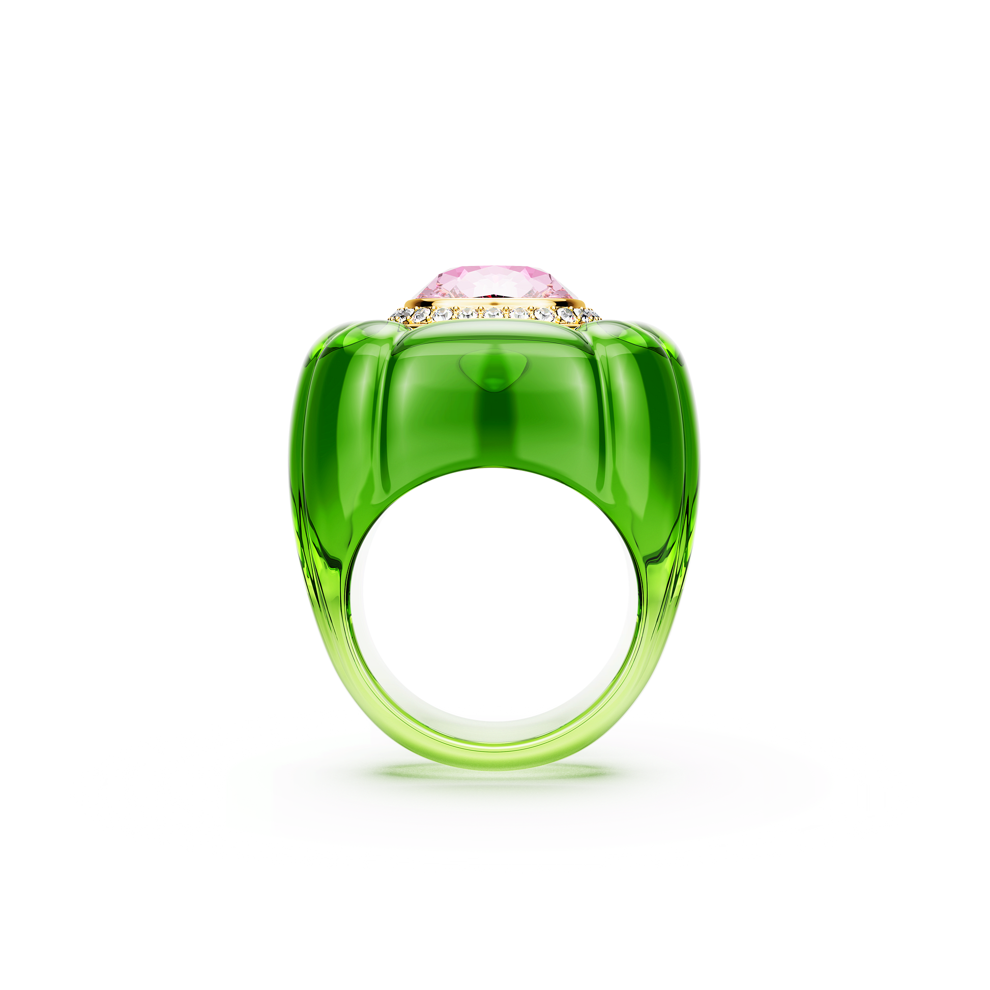 Dulcis cocktail ring, Cushion cut, Pavé, Multicolored 5709972