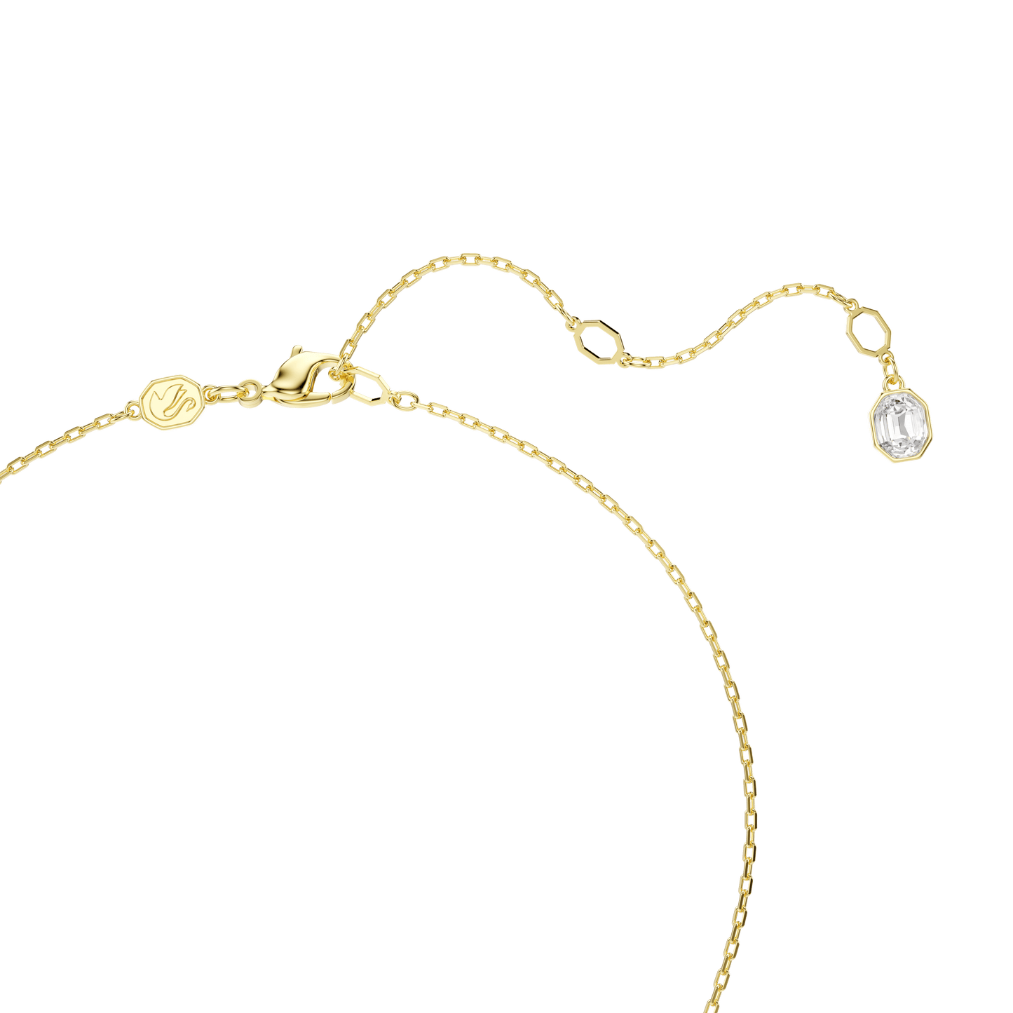 Idyllia Y pendant, Mixed cuts, Flower, Multicolored, Gold-tone plated 5717158