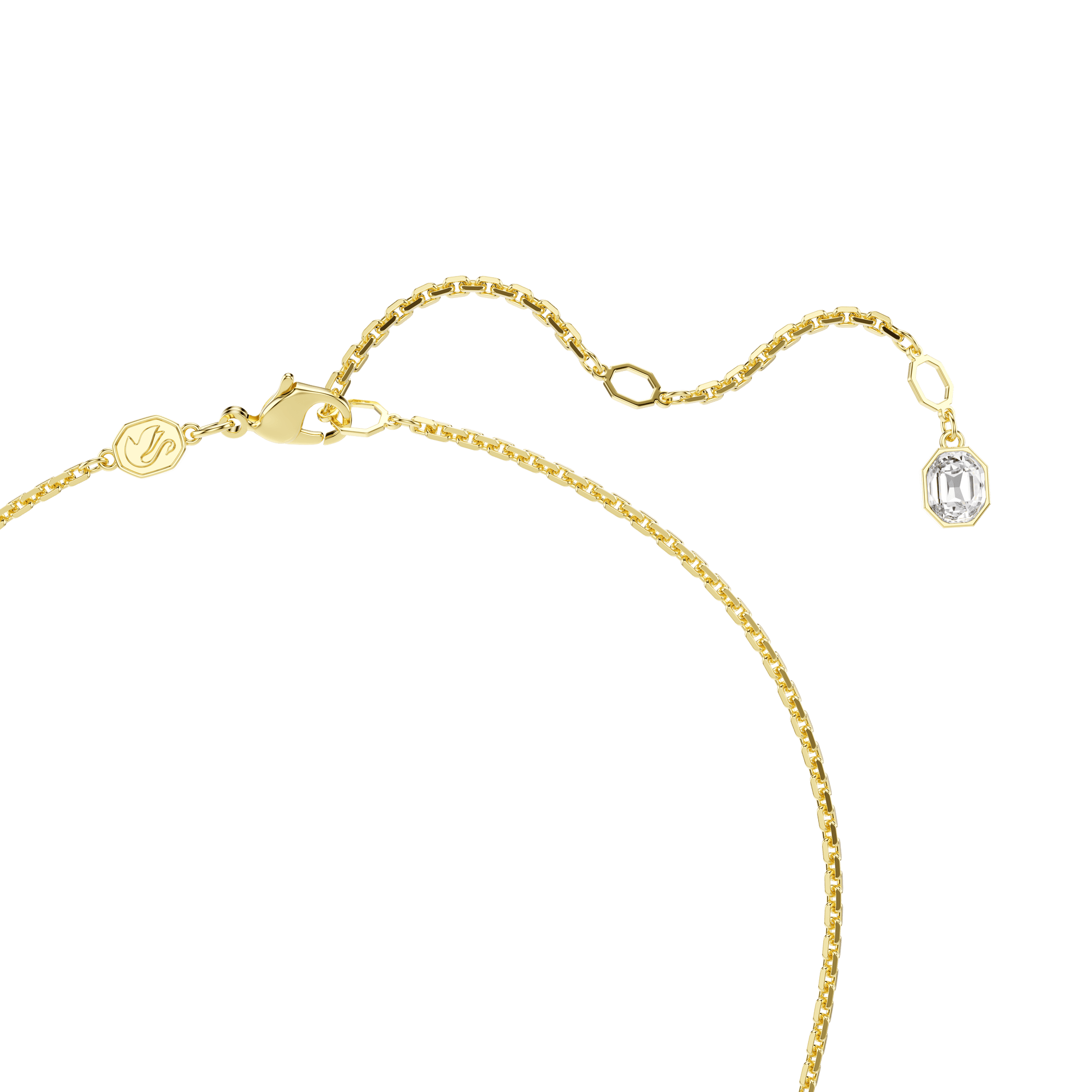 Idyllia pendant, Mixed cuts, Flower, Multicolored, Gold-tone plated 5721668