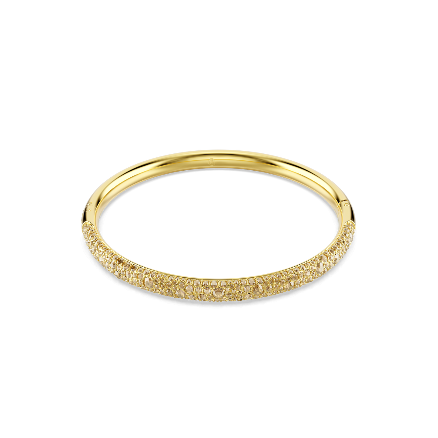 Sublima bangle, Snow pavé, Gold tone, Gold-tone plated 5723337